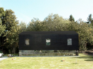 Brendeland & Kristoffersens enebolig i Trondheim fikk også heder under prisutdelingen. Foto: Brendeland & Kristoffersen