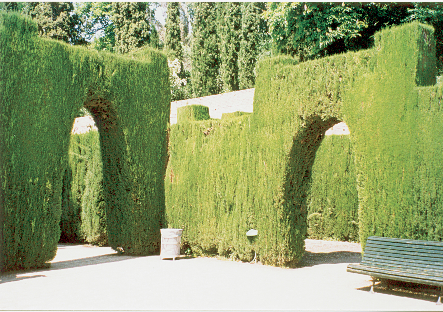 Natur blir arkitektur. Fra Generalife.