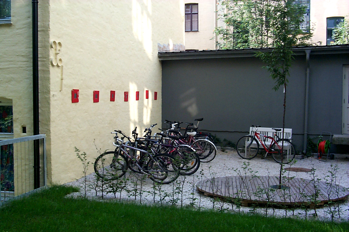 Kan besøkes: Gårdsrom av Snøhetta AS i Fredensborgveien 37. Foto: Jenny Osuldsen Kan besøkes: Gårdsrom av Snøhetta AS i Fredensborgveien 37. Foto: Jenny Osuldsen