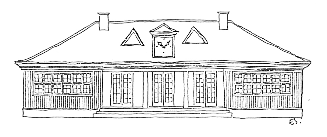 Tegning: Elisabeth Seip.