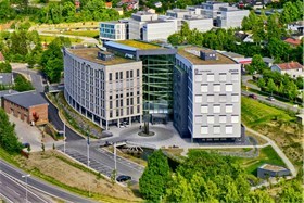 Asker Panorama er tegnet av Arkitektene AS og vant nylig Asker kommunes byggeskikkpris. Foto: Arkitektene AS Asker Panorama er tegnet av Arkitektene AS og vant nylig Asker kommunes byggeskikkpris. Foto: Arkitektene AS