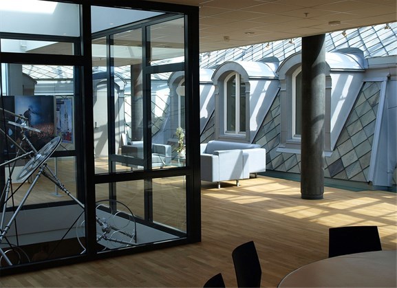 Fra interiøret i Residence-kvartalet. Foto: Arkitekten