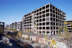 En undersøkelse i 2010 viste at ti prosent av Detroits hus er ubebodde. Foto: Wikimedia Commons