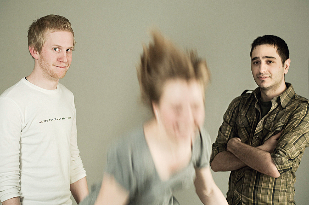 Gruppen bak Tyin barnehjem er ( fra v.) Andreas Grøntvedt Gjertsen, Line Ramstad og Yashar Hanstad. Foto: Spot foto. Gruppen bak Tyin barnehjem er ( fra v.) Andreas Grøntvedt Gjertsen, Line Ramstad og Yashar Hanstad. Foto: Spot foto.