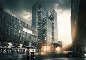 «PostZeroBygget» var et av fire finaleforslag i Nordic Built-konkurransen. Ill.: Space Group Arkitekter, BollingerGrohmann + Florian Kosche AS og Andresen Jacobsen & Løyning Rådgivende Ingeniører VVS