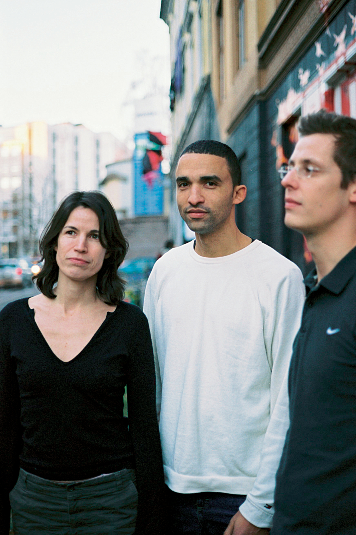 Space Groups ledertrio, fra venstre Gro Bonesmo, Gary Bates og Adam Kurdahl. Foto: Claes Sörstedt