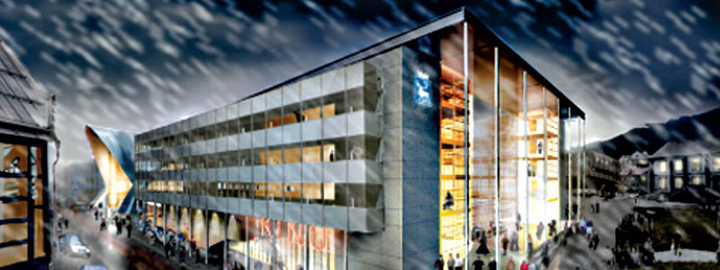 Potensielle prisvinnere: Bislett stadion (øverst), St. Olavs hospital og Fokus-kvartalet.