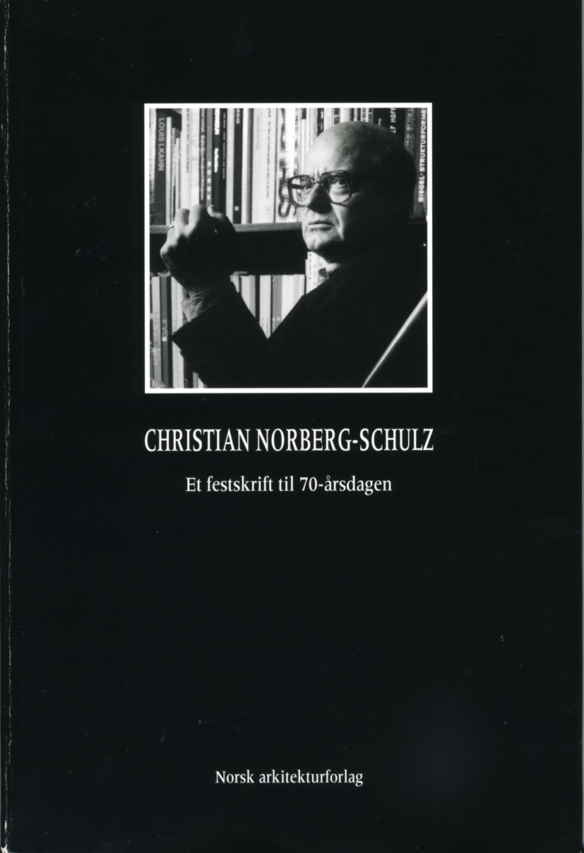 Christian Norberg-Schulz ble hyllet med festskrift da han fylte 70 år 23. mai 1996. I år ville han fylt 80 år, og årets Fehn-symposium var viet en kritisk belysning av hans arbeider.