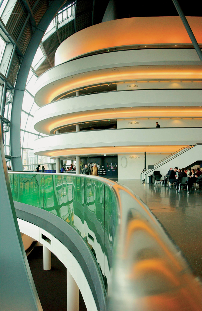 Interiør fra Sage Gateshead.