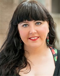 Arbeiderpartiets Victoria Marie Evensen er opptatt av å bevare det mangfoldet  Hauskvartalet bidrar med i hovedstaden. Foto: Oslo Arbeiderparti