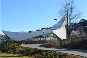 Ålgård kirke, som ble vigslet på søndag. Foto: LINK Arkitekter Ålgård kirke, som ble vigslet på søndag. Foto: LINK Arkitekter