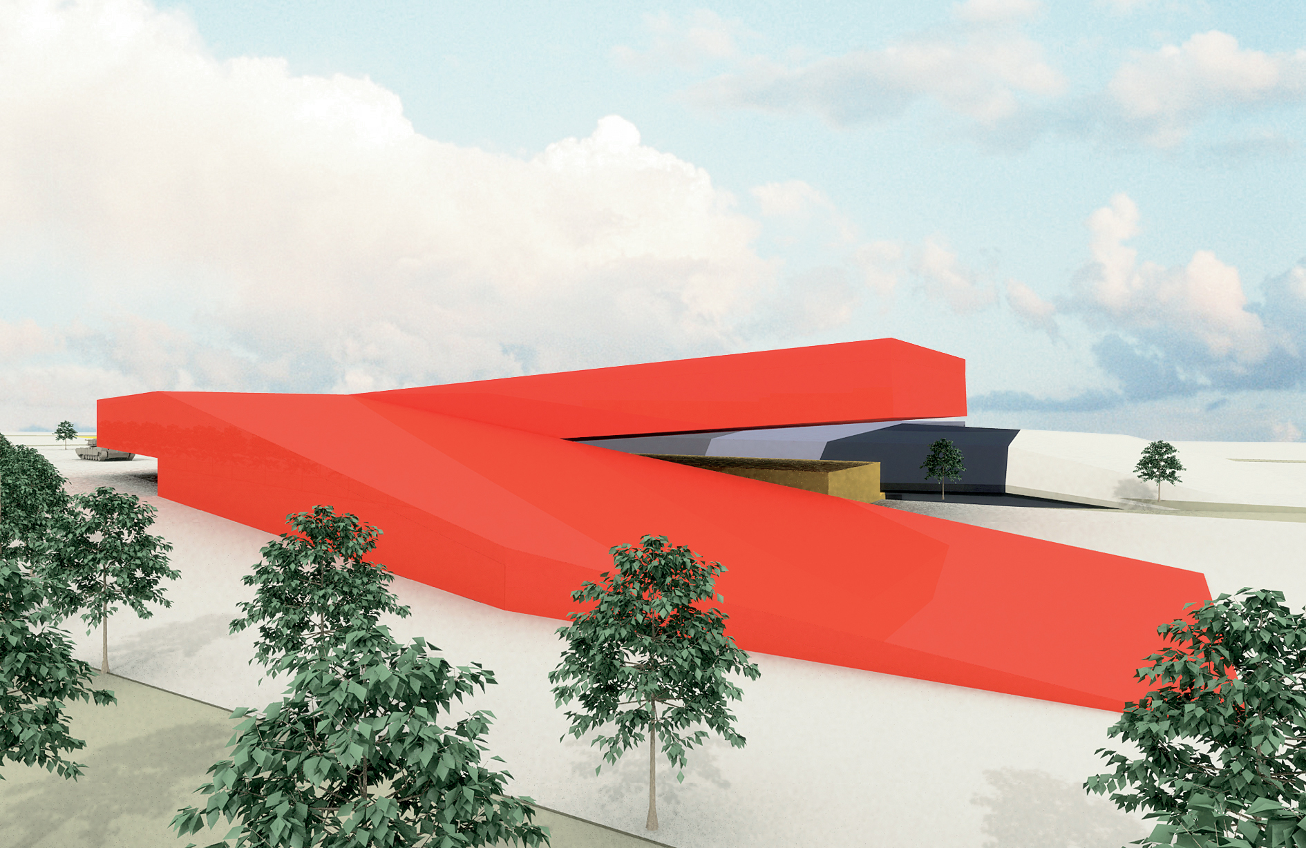 Studie av lager og visningsfasiliteter for historiske materiell.