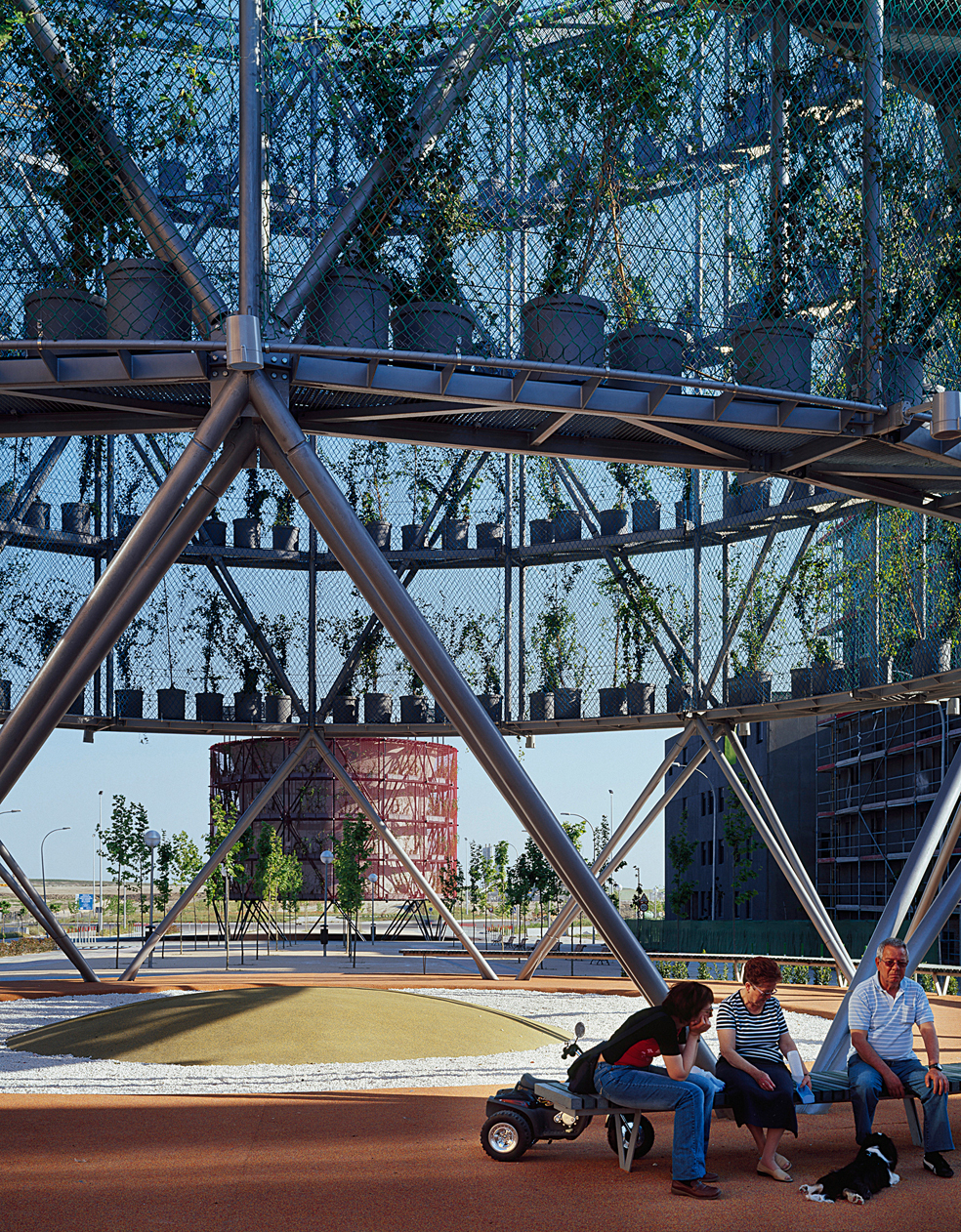 Økologisk boulevard, Madrid, arkitekt Ecosistema Urbano Arquitectos