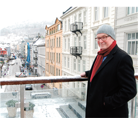 Mogens Lock Hansen, konsulent for Grønn etat, synes det burde være flere landskapsarkitekter ansatt i det offentlige. Foto: Mikael Godø