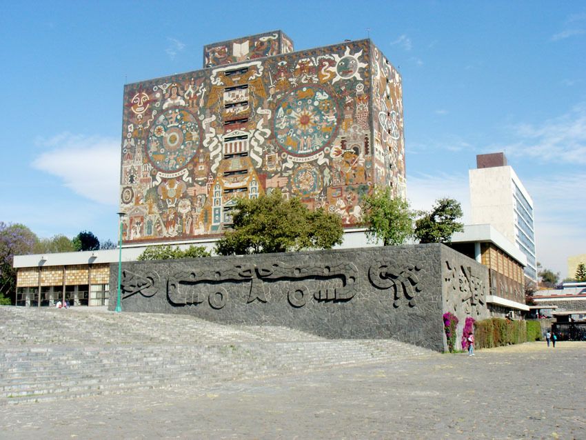 Fra UNAM Campus i Mexico City. Foto: mnil Sophie Elnan Flatva.