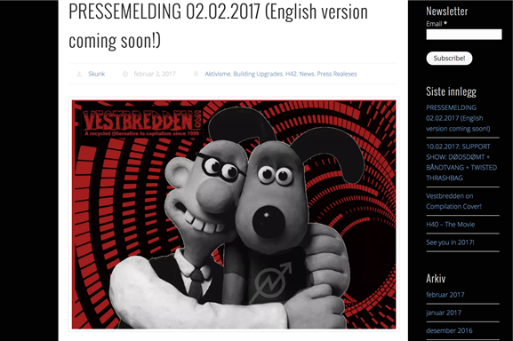 Faksimile: Illustrasjon på pressemelding om forhandlingene med Urbanium på vestbredden.net. Faksimile: Illustrasjon på pressemelding om forhandlingene med Urbanium på vestbredden.net.