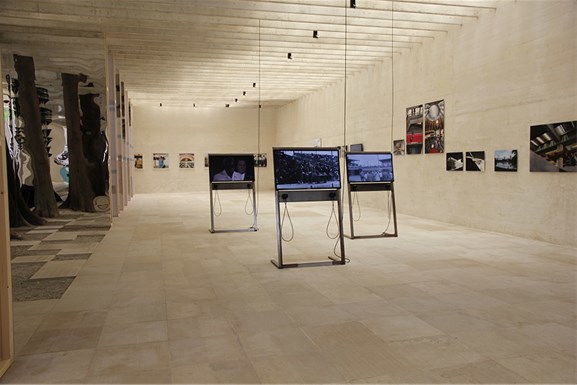 Du kan se den nordiske utstillingen i Venezia fram til 23. november i år. Foto: Ingebjørg Semb Du kan se den nordiske utstillingen i Venezia fram til 23. november i år. Foto: Ingebjørg Semb