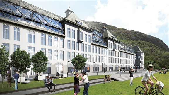 Dale utviklingsprosjekt i Sandnes, pågått siden 2011. Foto: KOKO