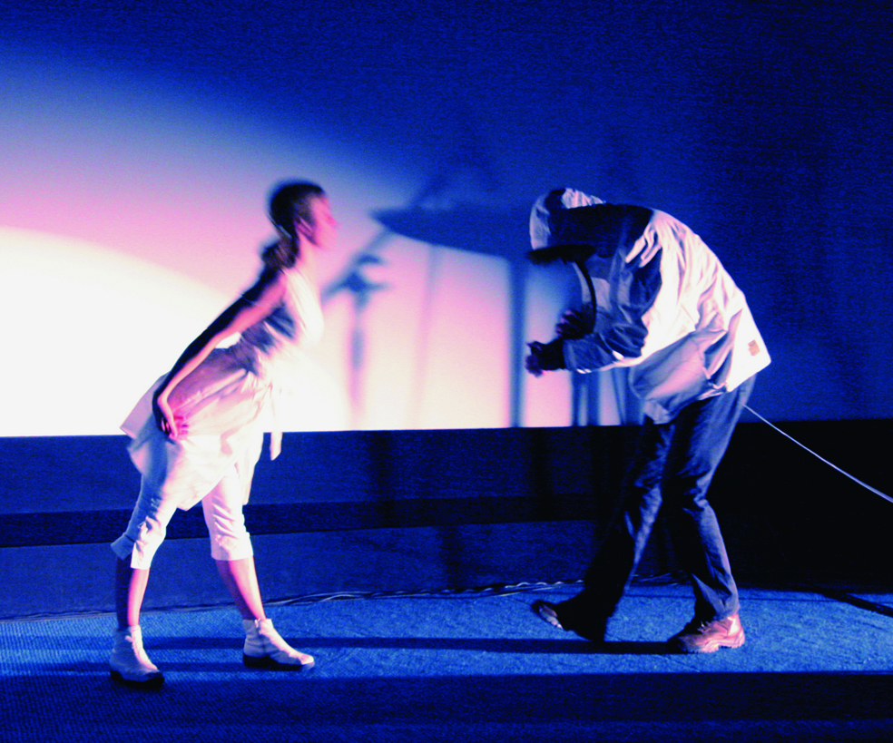 Terje Isungseth og Lena Meland innledet fagdagen med vakker musikk og dans i vannets tegn.