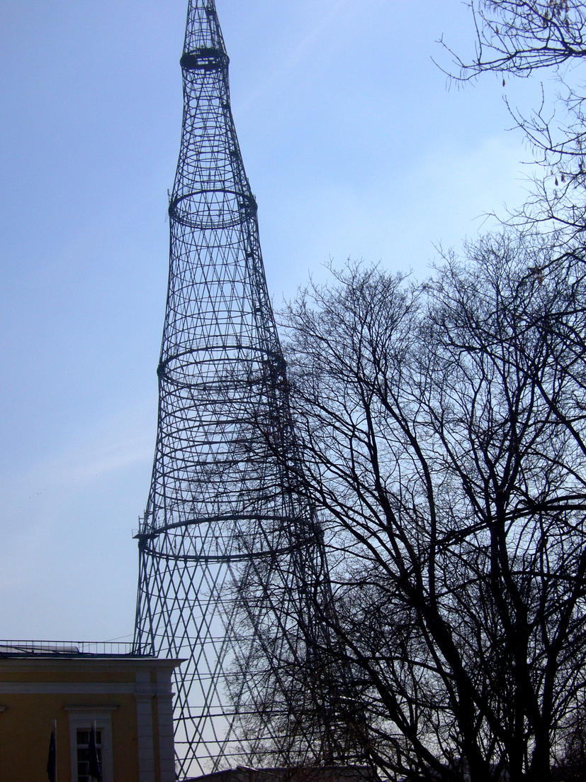 Ingeniør Shukovs radiomast fra 191922.