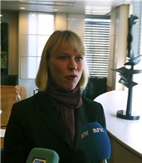 Kulturminister Anniken Huitfeldt. Foto: Grete Kristin Hennissen Kulturminister Anniken Huitfeldt. Foto: Grete Kristin Hennissen