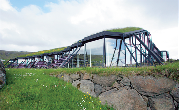 Nordens Hus på Færøyene, Ola Steen og Kollbrun Ragnarsdottir. Foto: Nordens Hus, Færøyene Nordens Hus på Færøyene, Ola Steen og Kollbrun Ragnarsdottir. Foto: Nordens Hus, Færøyene