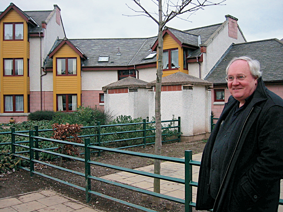 Sta idealist: Howard Liddell har jobbet med Fairfield i Skottland i over 20 år.  Det har vært hardt arbeid. Et år jobbet han til og med gratis. Men resultatene er oppsiktsvekkende. Foto: Ingvild Paulsen