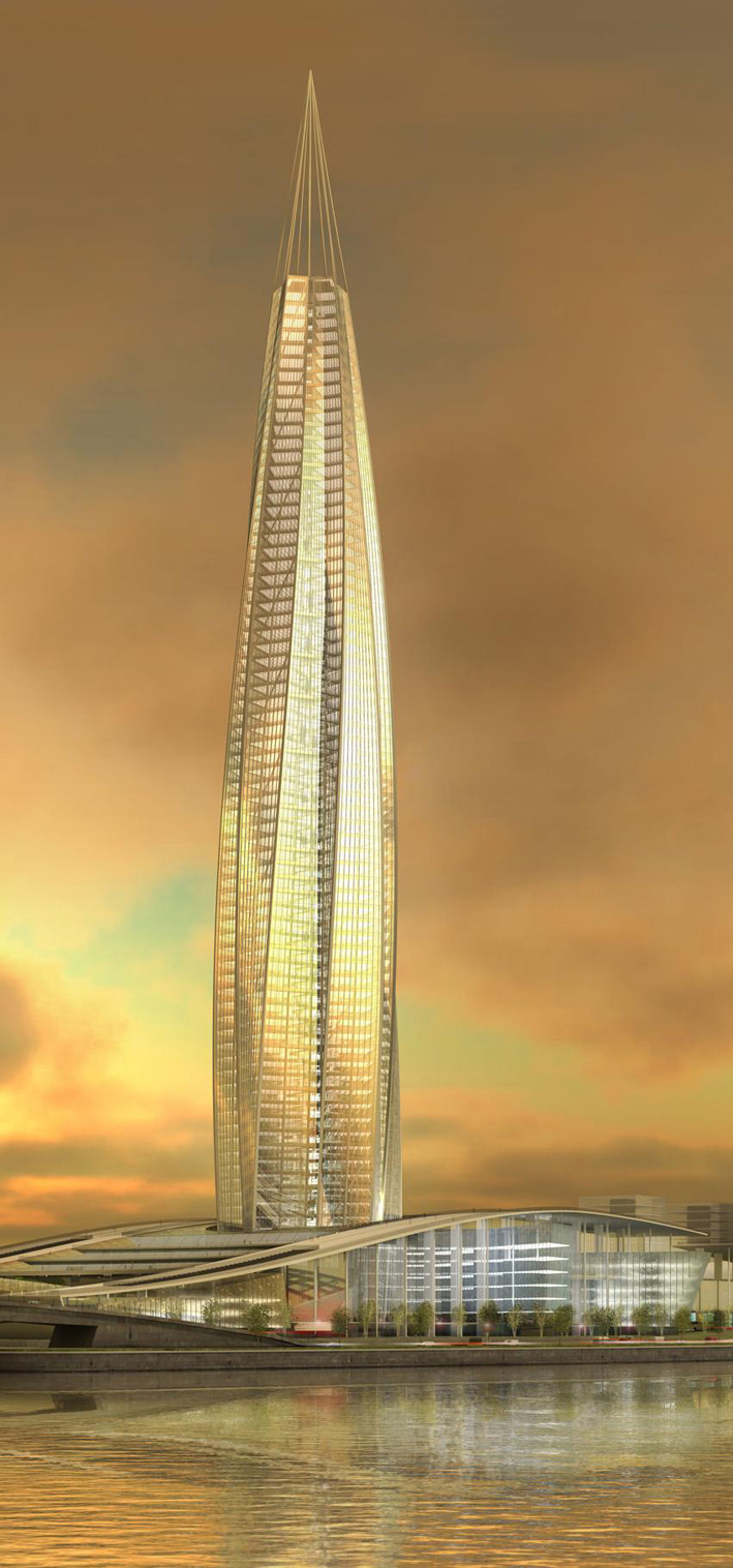 Arkitektfirmaet RMJM Architects fra Edinburgh gikk seirende ut av arkitektkonkurransen om Gazproms nye hovedkvarter i St. Petersburg. RMJM har blant annet tegnet nybygg for det skotske parlamentet. Ill.: Arkitektene. Arkitektfirmaet RMJM Architects fra Edinburgh gikk seirende ut av arkitektkonkurransen om Gazproms nye hovedkvarter i St. Petersburg. RMJM har blant annet tegnet nybygg for det skotske parlamentet. Ill.: Arkitektene.