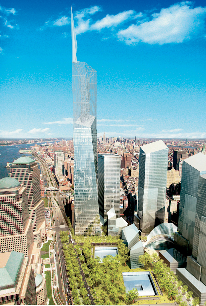 Freedom Tower før...