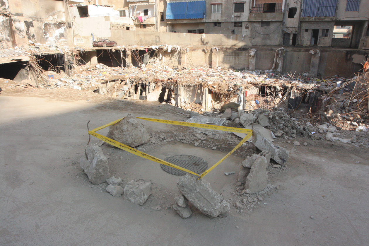 Fra Dahieh sør i Beirut. Fra Dahieh sør i Beirut.