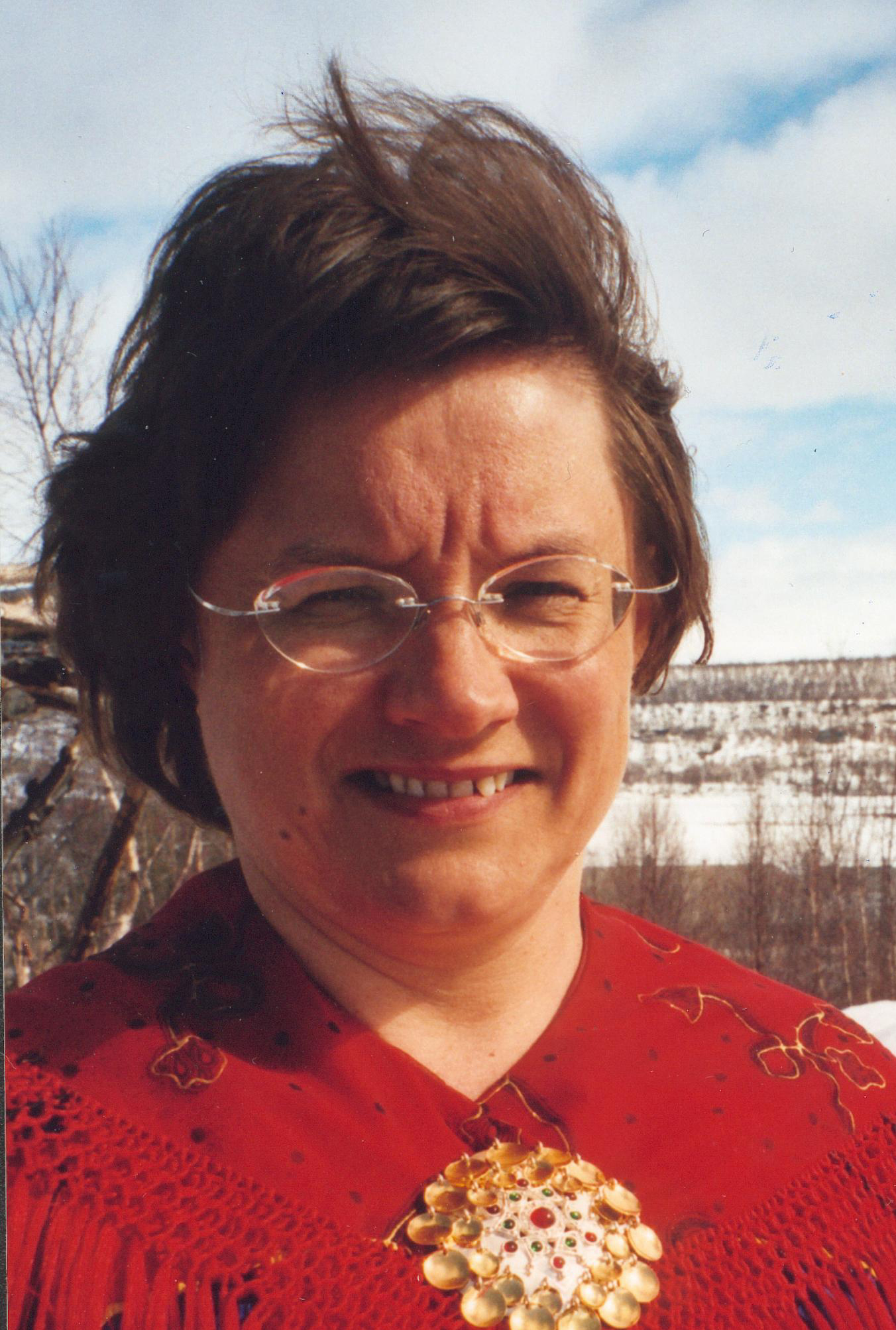 Rektor Mai Britt Utsi har store forventninger til huset som skal stå ferdig i 2009. Fotos: John Gustavsen.