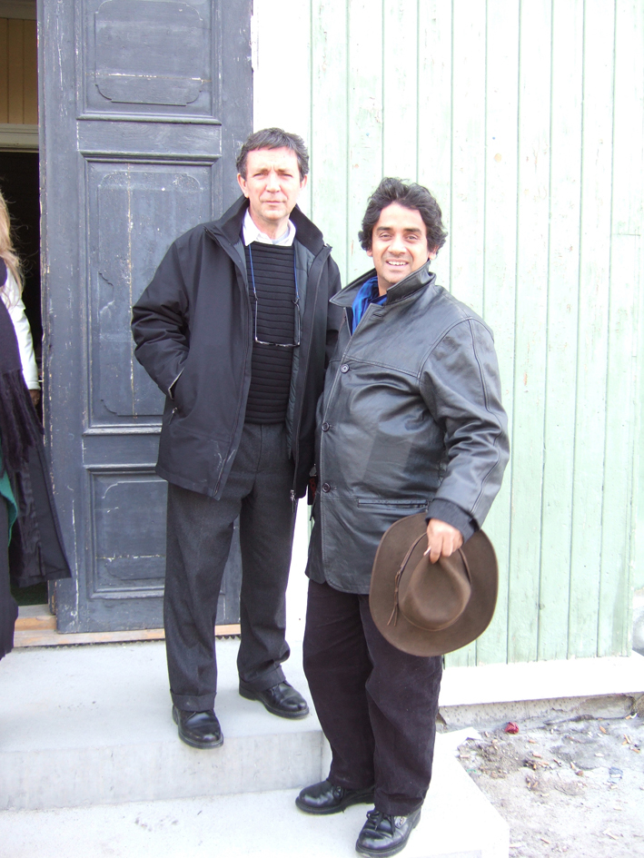 Elias Torres fra Spania og Channa Daswatte fra Sri Lanka. (Foto: José Moscardi.)