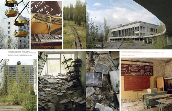 En viktig del av reportasjen i Arkitektur N var bildematerialet. Her fra et oppslag over to sider. Foto: Håkon Matre Aasarød/Ola Fagerli/Arne Michael Paulsen