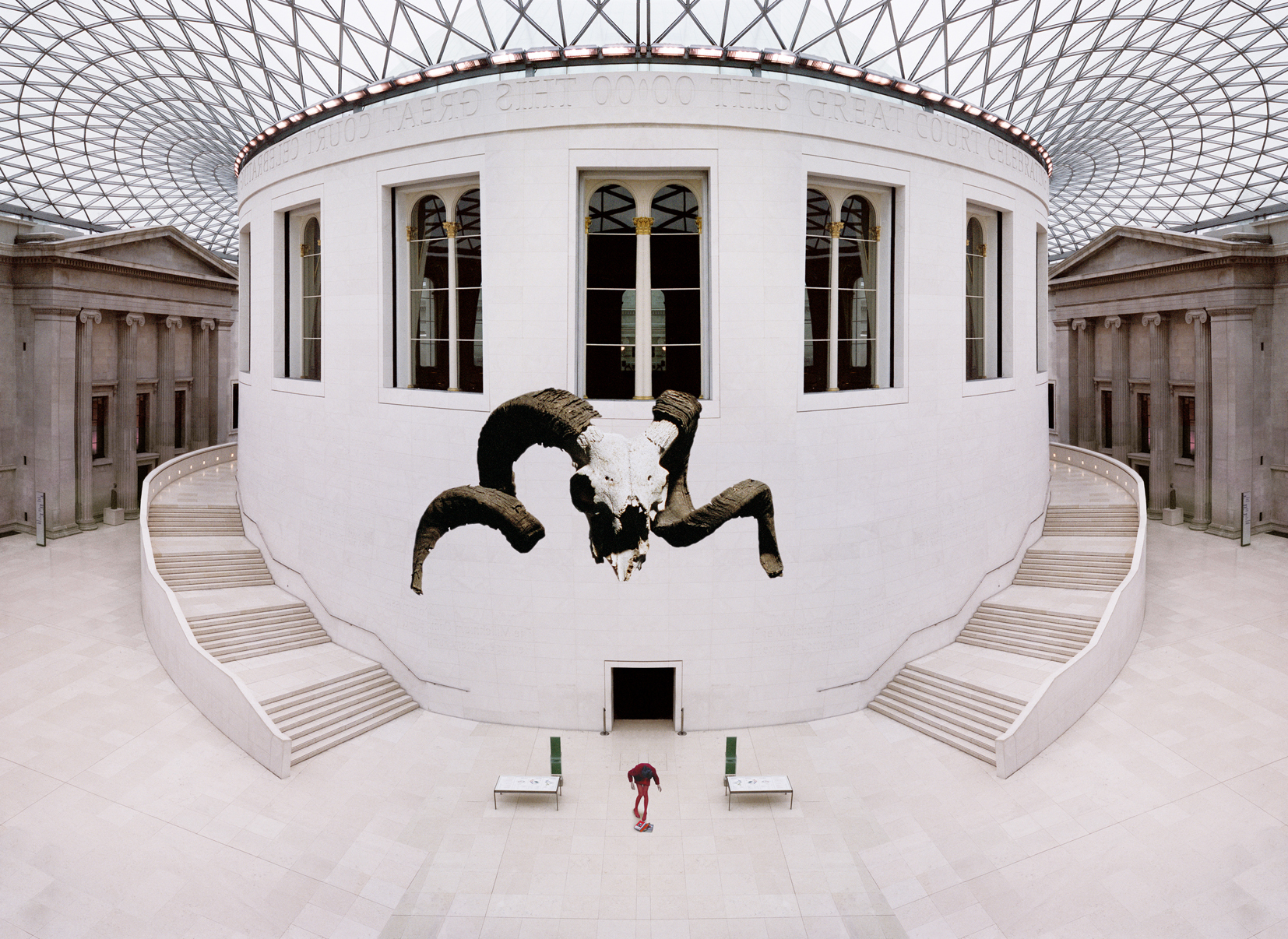 The Great Court på British Museum. Foto: Norbert Schoerner. The Great Court på British Museum. Foto: Norbert Schoerner.