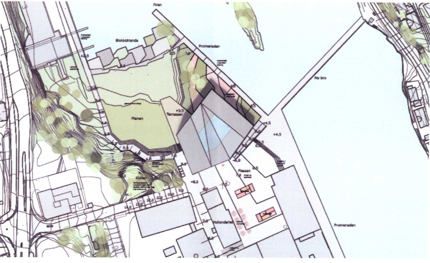 Situasjonsplan. Ill.: Arkitekten.