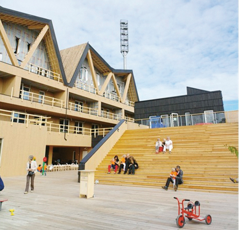 EGENES PARK: Boliger og barnehage på den gamle stadiontomten på Eiganes i Stavanger. Prosjektet er under oppføring. Egenes Park ligger innenfor området til tidligere Stavanger Stadion på Våland. Prosjektet er var et av hovedprosjektene under Norwegian Wood Stavanger2008. EGENES PARK: Boliger og barnehage på den gamle stadiontomten på Eiganes i Stavanger. Prosjektet er under oppføring. Egenes Park ligger innenfor området til tidligere Stavanger Stadion på Våland. Prosjektet er var et av hovedprosjektene under Norwegian Wood Stavanger2008.