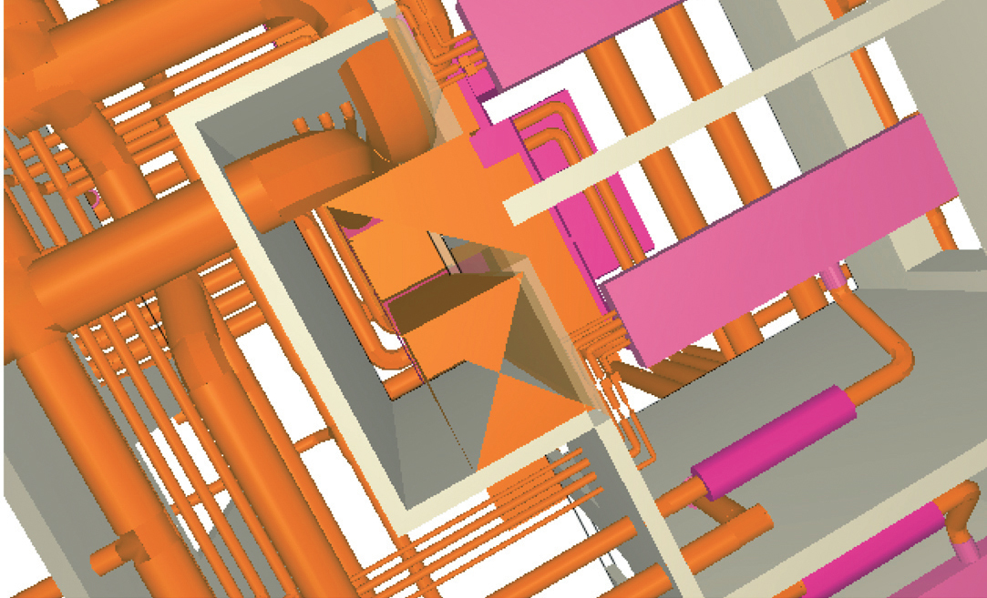 Ventilasjonskomponentene passer ikke i sjakten!