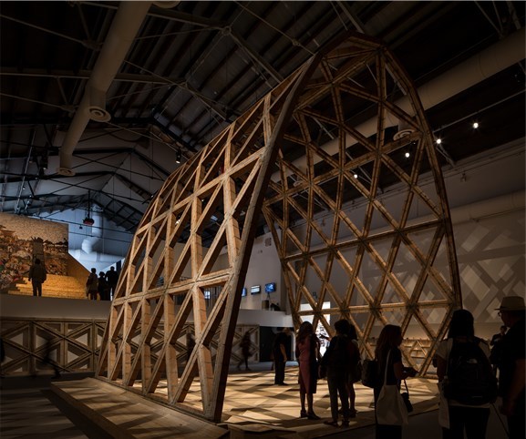 Gabinete de Arquitectura fra Paraguay fikk Gulløven for beste bidrag til hovedutstillingen i Venezia. Foto: Francesco Galli Gabinete de Arquitectura fra Paraguay fikk Gulløven for beste bidrag til hovedutstillingen i Venezia. Foto: Francesco Galli