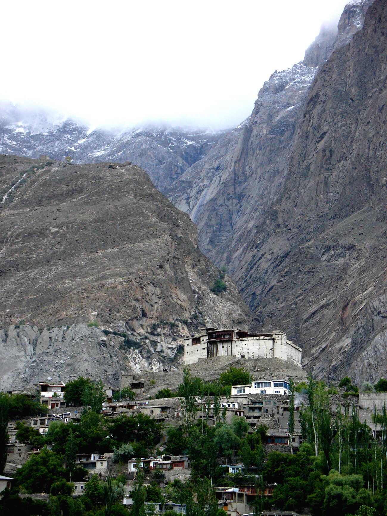 Karimabad i Hunza-dalen.