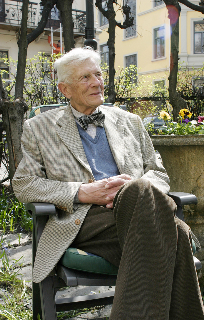 Hans Gabriel Finne fyller 90 år 14. mai. (Foto: Vilde Kamfjord.)