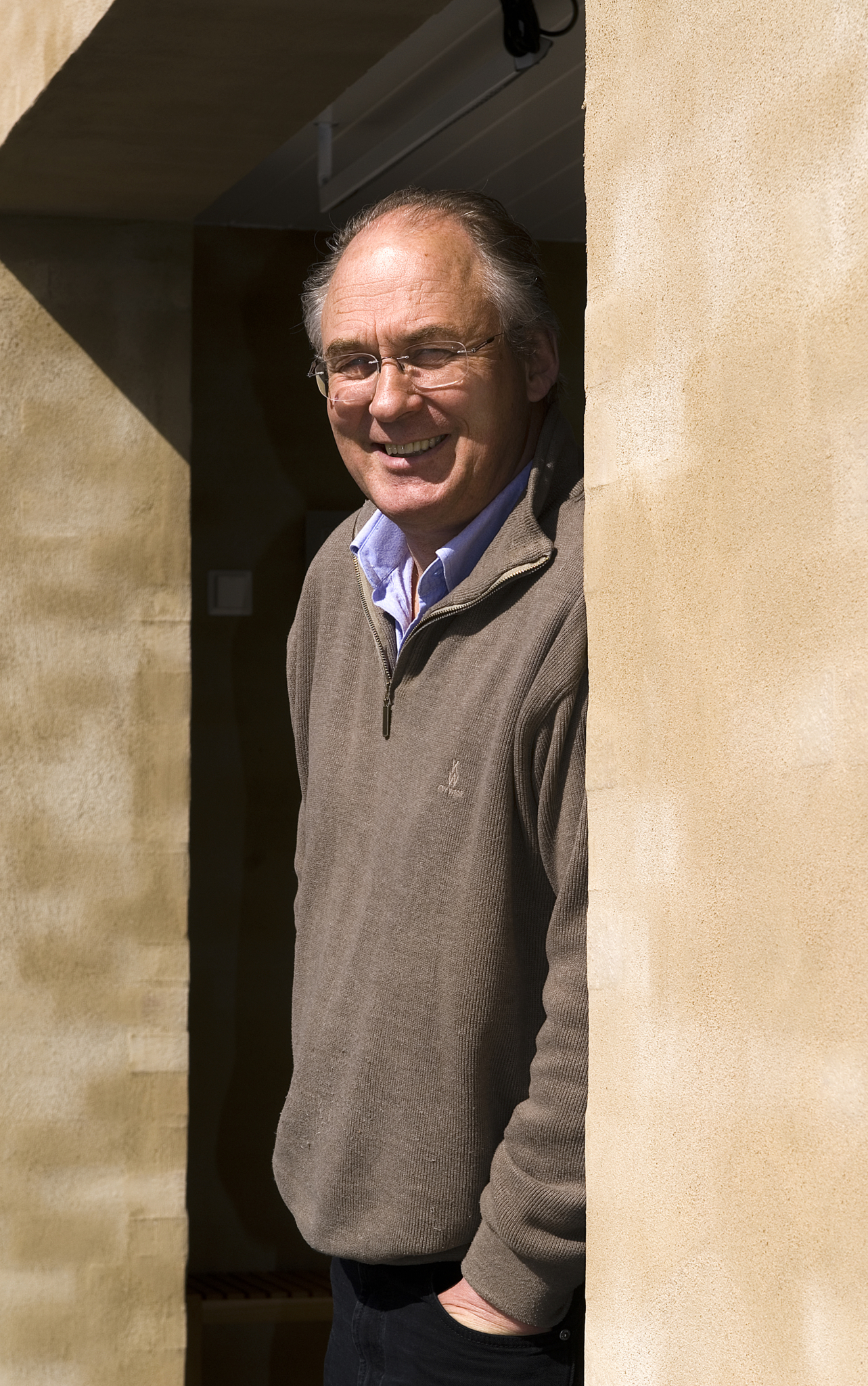 Prisvinner Einar Dahle i tilbygget til egen bolig i Oslo fra 2005. Arkitekt: Dahle/Dahle/Breitenstein. Foto: Trond Opstad/Informasjonspartner