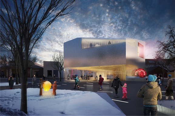 Illustrasjon: Donatas Grinius for Haugen/Zohar Arkitekter Illustrasjon: Donatas Grinius for Haugen/Zohar Arkitekter
