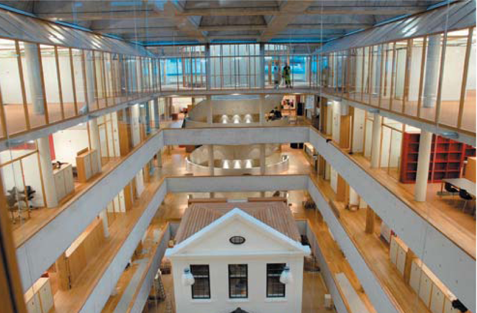 Gyldendalshuset, arkitekt Sverre Fehn AS.