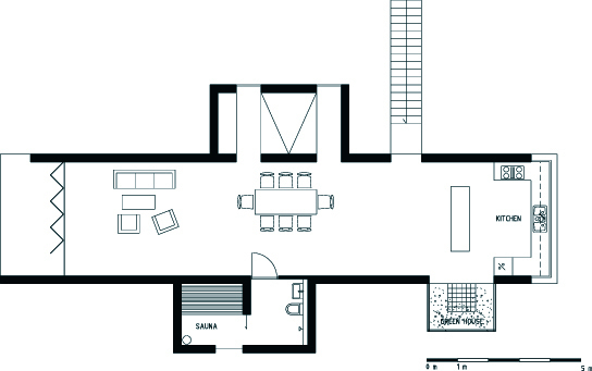 Plantegningen av boligen. Illustrasjon: MIR Arkitektur