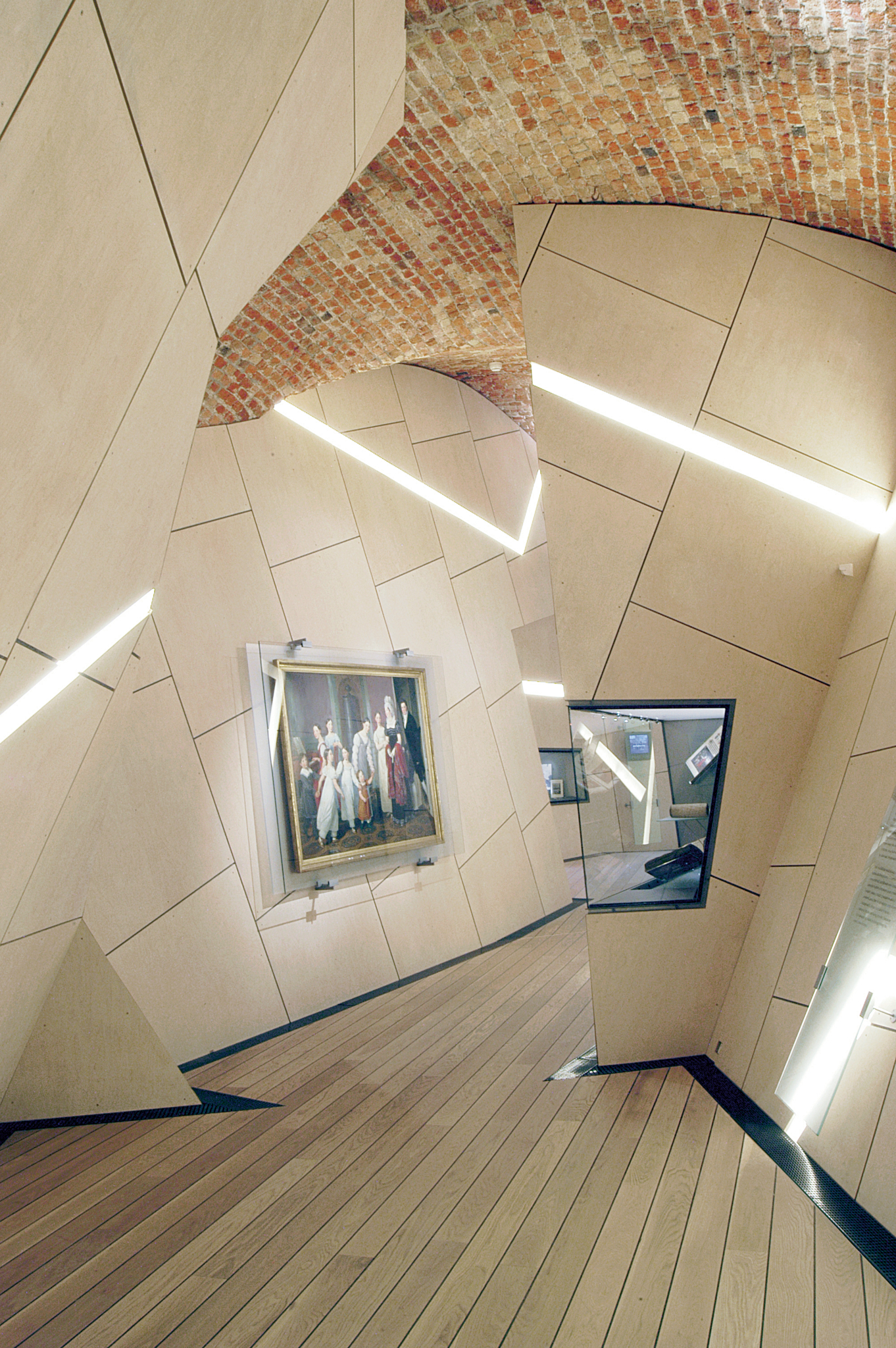 Det jødiske museum i København, tegnet av Daniel Libeskind i samarbeid med danske Jørgen Hempel AS. Foto: Dansk Jødisk Museum.