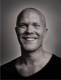 En av redaktørene i magasinet Kote, Martin Rasch Ersdal. Foto: Sindre Bodvar