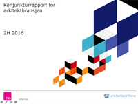 Rapporten er utarbeidet av Arkitektbedriftene i samarbeid med TNS gallup. Rapporten er utarbeidet av Arkitektbedriftene i samarbeid med TNS gallup.