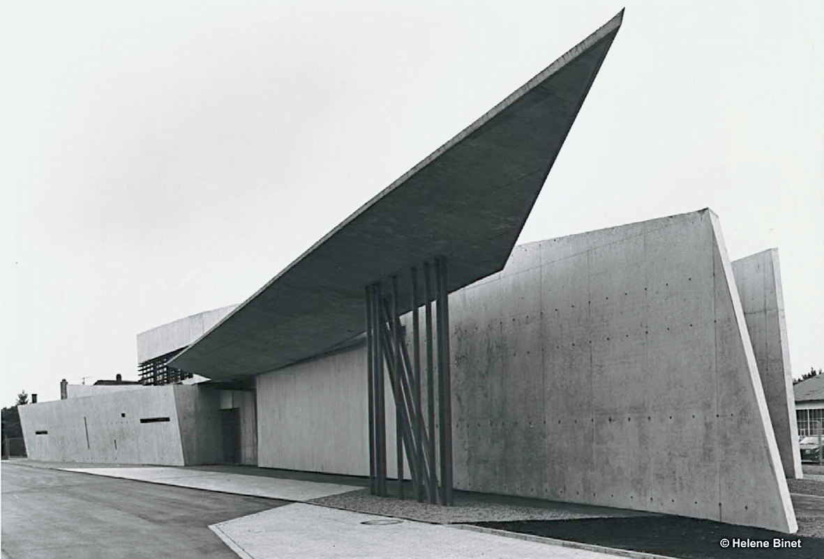Brannstasjon for Vitra, Weil am Rhein, 1991-93.(Foto. Helene Binet.)