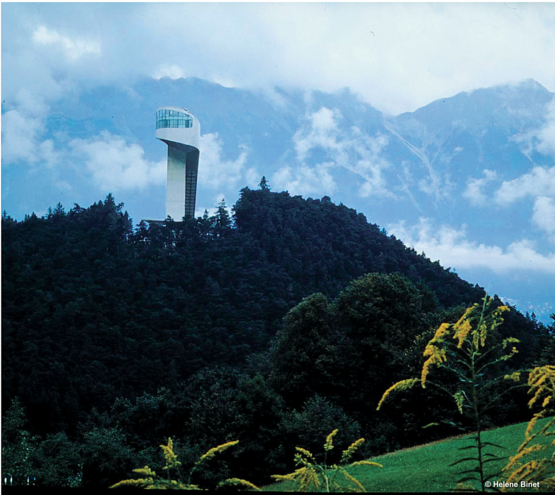 Bergisel-bakken, Innsbruck, 2002. (Foto: Helene Binet)
