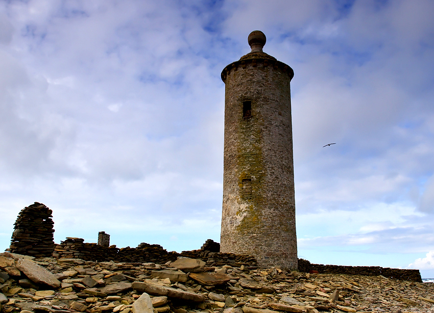 Stemt fram til finale og 3. plass: Dennis Head Old Beacon, North Ronaldsay, Orknøyene.